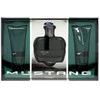 Set Ford: Mustang Žalias Eau De Toilette For Men, 100 ml + Mustang Žalias Hydrating After-Shave Balm, 100 ml + Mustang Žalias Hydrating Dušo želė All Skin Types, 100 ml