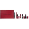 Set Giorgio Armani: Rouge d'Armani Matte Kreminis Lipstick 400 Four Hundred, 4 g + Lip Maestro Lip Stain Liquid Lipstick 400 6.5 ml + Lip Magnet Liquid Lipstick 400 3.9 ml + Ecstasy Lacquer Shining Lūpų blizgis 400, 3 ml + Rouge d'Armani Kreminis Lipstick 400, 4 g