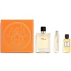 Hermès Terre d’Hermès rinkinys vyrams (kvepalai EDT, 100 ml + kvepalai EDT, 15 ml + dušo želė, 40 ml)