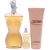 Jean Paul Gaultier Classique EDT rinkinys moterims (EDT, 100 ml + EDT, 6 ml + kūno losjonas, 75 ml)