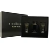 Set John Richmond: Juodas Metal Natural Cleansing Dušo želė, 50 ml + Juodas Metal Losjonas kūnui, 50 ml + Juodas Metal Eau De Parfum For Men, 100 ml