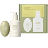 Set Lab 1899: Raudonojo ženšenio su kolagenu drėkinamasis kūno losjonas, 250 ml + Raudonojo ženšenio su kolagenu elastingumą gerinantis rankų kremas, 50 ml
