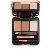 Makeup Revolution London Brow Sculpt Kit rinkinys ir paletė antakiams moterims, 2,2 g