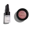 Rinkinys „Makeup Revolution“: „Flawless Foils“ veganiškų akių šešėlių pagrindas, 2 ml + „Flawless Foils“ veganiškų akių šešėlių paletė „Rose Gold“, 2 g
