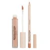 Rinkinys „Makeup Revolution“: skysti lūpų dažai „Makeup Revolution Stunner“, 3 ml + lūpų pieštukas „Makeup Revolution Precision Lip Liner Stunner“, 1 g