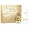 Set Paco Rabanne: Million Gold Hydrating Losjonas kūnui, 100 ml + Million Gold Eau De Parfum For Women Papildomas, 50 ml