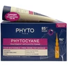 Set Phyto: Set, Phytocyane, Leave In Scalp Treatment Serum, Anti-Hair Loss, 12 pcs, 5 ml *Vial + Phytocyane, Hair Šampūnas, Anti-Hair Loss, 100 ml
