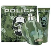 Rinkinys Police: „To Be Camouflage“ vyriškas tualetinis vanduo, 75 ml + „To Be Camouflage“ drėkinamasis losjonas kūnui, 100 ml