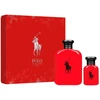 Set Ralph Lauren: Polo Raudona, Eau De Toilette, For Men, 125 ml + Polo Raudona, Eau De Toilette, For Men, 15 ml *Miniature