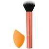 Set Real Techniques: Real Techniques Blending Foundation Rt 245 + Miracle Makeup Sponge Oranžinis
