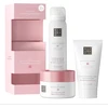 Set Rituals: The Ritual Of Sakura, Shower Mousse, 50 ml + The Ritual Of Sakura, Rejuvenating, Body Scrub, 125 g + The Ritual Of Sakura, Hydrating, Body Kreminis, 70 ml
