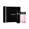 Set Tom Ford: Rose De Russie Eau De Parfum For Women, 10 ml + Rose De Chine Eau De Parfum For Women, 10 ml + Rose D'Amalfi Eau De Parfum For Women, 10 ml + Tom Ford Papildomas Atomizer Case Juodas