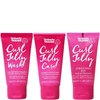 Set Umberto Giannini: Curl Jelly Hair Styling Gel Curl Definition & Frizz Control Medium Hold, 50 ml + Curl Jelly Hair Šampūnas Curl Defining, 50 ml + Curl Jelly Hair Conditioner Curl Defining, 50 ml