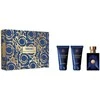 Kvepalų rinkinys vyrams Versace Dylan Blue Pour Homme (EDT, 50 ml + dušo želė, 50 ml + balzamas po skutimosi, 50 ml)