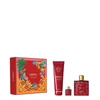 Versace Eros Flame rinkinys vyrams (EDP, 100 ml + EDP, 5 ml + dušo želė,150 ml)