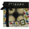Warner Bros Set, , Friends, Relaxing, Coffee, Bath Bomb, Coffee, x4 pcs, 65 g For Women