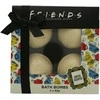 Set, Warner Bros, Friends, Relaxing, Coffee, Bath Bomb, Coffee, x4 pcs, 65 g