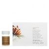 „Simply Zen“ dvigubo poveikio nenuplaunamas galvos odos serumas, skirtas tankumui ir gyvybingumui, 12 vnt., 5 ml