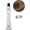 Subrina Professional, Essential Colour, nuolatiniai plaukų dažai, 6/71 tamsiai peleninis kaštonas, skirti šviesiems plaukams, 100 ml, moterims