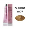 Subrina Professional , Unique, Permanent Hair Dye, 9/77 Very Light Blond - Intense Chestnut, 100 ml For Women