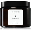 The Olphactory Cedar & Oud Scented Candle, 360 g
