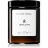 The Olphactory, Cedar &amp; Oud, Woody, Scented Candle, 135 g