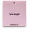 Tom Ford Rose Prick tuščia pudros makiažo pagrindo plastikinė kompaktinė dėžutė, rožinė