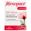 Vitabiotics, Menopace Original, Maistinės medžiagos, Visapusiška parama menopauzės metu, Vitaminai