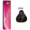 Wella Color Touch Plus 33/06 dažai su spalvos pavyzdžiu