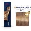 Wella Koleston Perfect Pure Naturals dažai 9/03, 60 ml