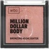 Wibo Million Dollar Body Bronzing Blush Highlighter Compact 1 Shade, 9 g
