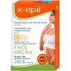 X-Epil Hypoallergenic Silky Finish Hair Removal Wax Strips For Face, 12 vnt.