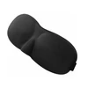 3D miego kaukė, unisex, juoda