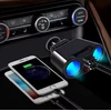 Automobilinis USB kroviklis cigarečių degiklio lizdo šakotuvas