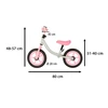 Balansinis dviratukas Trike Fix, baltas