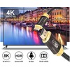 HDMI 2.1 vaizdo kabelis itin didelės spartos 8k 60hz 4k 120hz