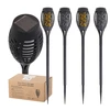 Įsmeigiami LED lauko žibintai, 4 vnt.