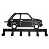 Kabykla rūbams ir raktams Mažas Automobilis, 35cm, juodos spalvos