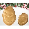 Kalėdinė silikoninė kepimo forma Santa