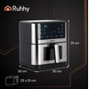 Karšto oro gruzdintuvė Ruhhy 25512, 8 l