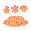 Kinetinis smėlis, 1kg, oranžinis