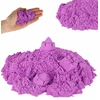 Kinetinis smėlis, 1kg, violetinis