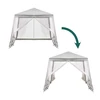 Lauko pavėsinė 2,4x2,4 m, balta