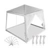 Lauko pavėsinė 2,4x2,4 m, balta