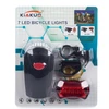 LED dviračio žibintų rinkinys