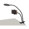 LED USB stalinė lempa su telefono laikikliu