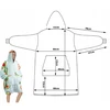 Šiltas Pledas - Džemperis "Avokadas 2in1" oversize, XXL