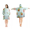Šiltas Pledas - Džemperis "Avokadas 2in1" oversize, XXL