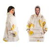 Šiltas Pledas - Džemperis "Kačiukai 2in1" oversize, XXL