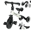 Triratis balansinis dviratukas Trike Fix, baltas